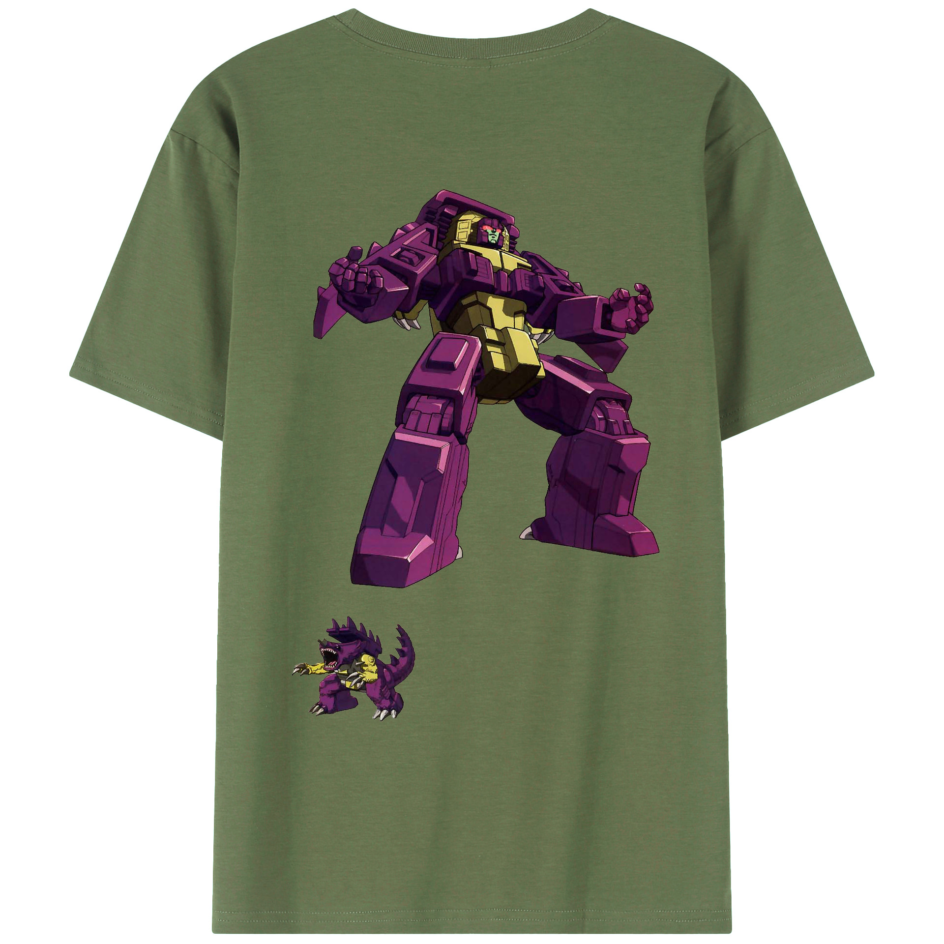 （画像用）  綿100％ メンズ半袖Tシャツ（バックプリント） 通気性